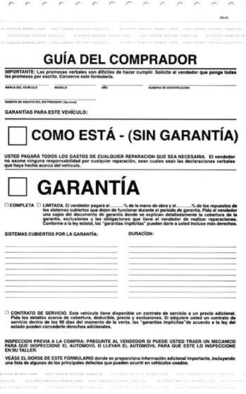 BUYERS GUIDES - SPANISH